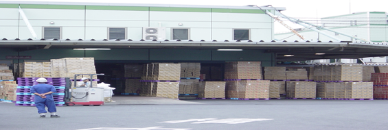 倉庫・工場への防犯カメラ設置例